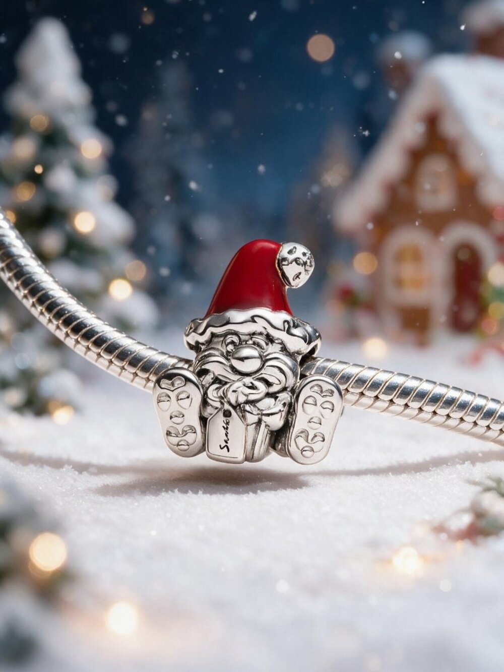 Seated Santa Charm